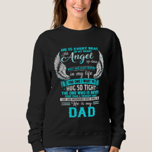 Er ist jeder Schlag meines Herzens, der Engel da o Sweatshirt