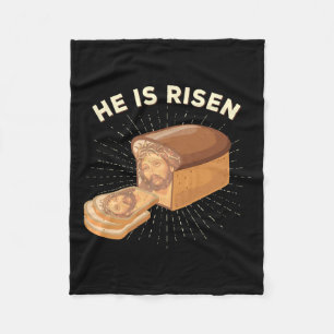Er ist Jesus Christus-Ostern-Pun Christlich Brea v Fleecedecke