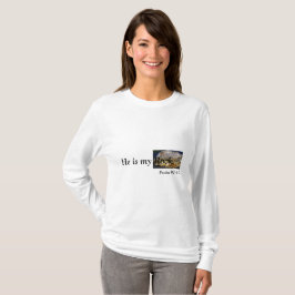 Er ist mein Felsen, Scripture-T - Shirt