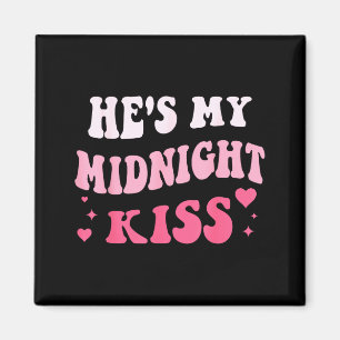 Er ist mein Mitternachts-Kuss, der romantische Paa Magnet