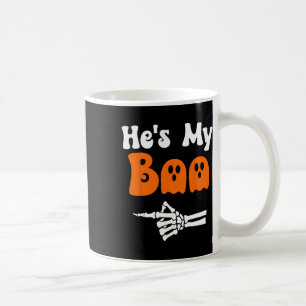 Er ist meine Boo-Skeleton-Paare, die sich mit Coup Kaffeetasse