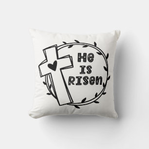 Er ist mit Kreuzosterfest Risen. Kissen