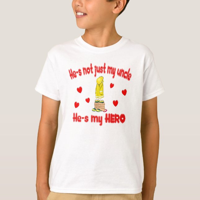 Er ist nicht gerade meine Onkelherzen T-Shirt (Vorderseite)