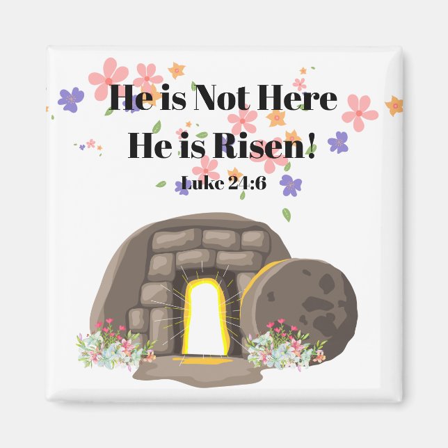 Er ist nicht hier, er ist Risen Magnet (Vorne)