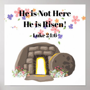 Er ist nicht hier, er ist Risen Poster