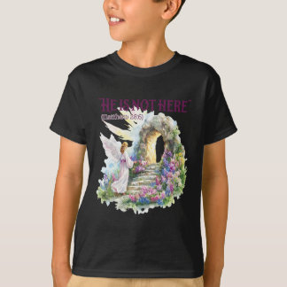 Er ist nicht hier - pastellfarbene Wasserfarbe T-Shirt
