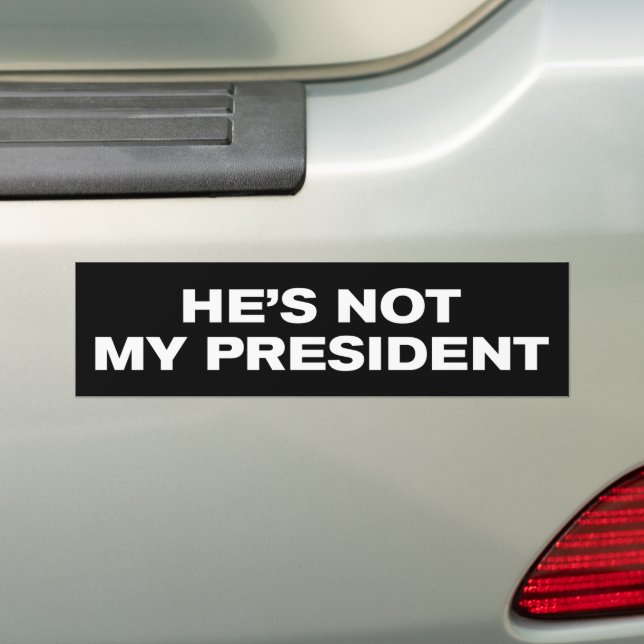 Er ist nicht mein Präsident gegen Trump Autoaufkleber (Auf Auto)