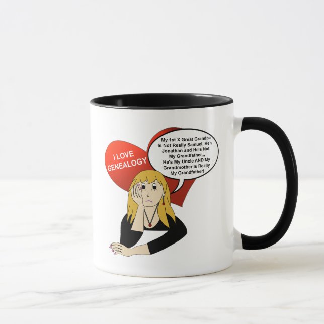 Er ist nicht meine großväterliche Kaffee-Tasse Tasse (Rechts)