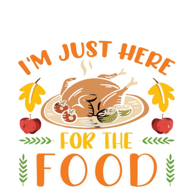 Er ist nur für das Essen hier T-Shirt (Food lovers)