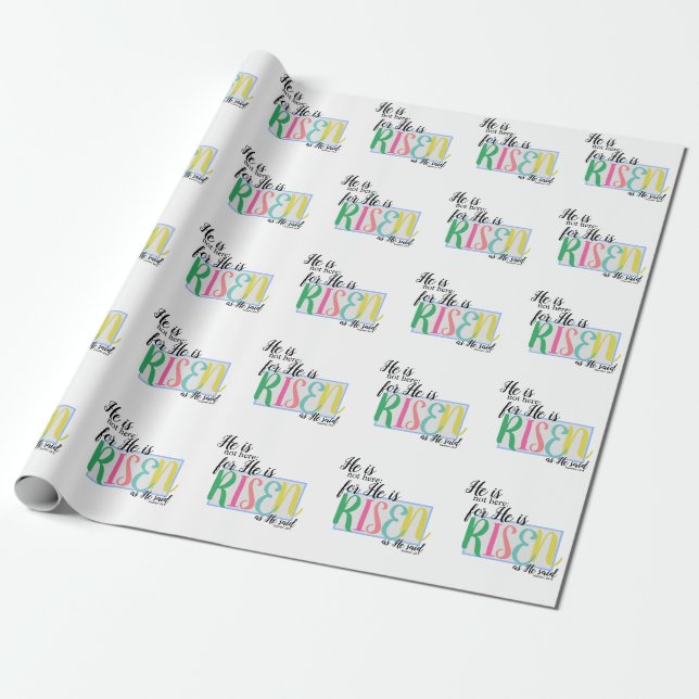 Er ist Osterpapier Geschenkpapier (Ungerollt)