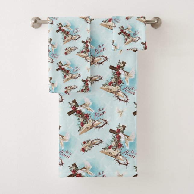 Er ist Risen Badhandtuch Set (Insitu)