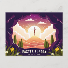 Er ist Risen Postkarte