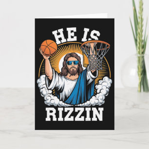 Er ist rizzen lustiger Ostersonntag Sketll Meme  Karte