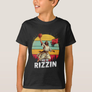 Er ist Rizzin Jesus das Lamm Gottes glücklichen Os T-Shirt
