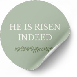 Er ist wahrhaftig auferstanden Sticker Christliche