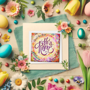 Er ist ziemlich religiös Ostern Inspirivity aufers Mitteilungskarte