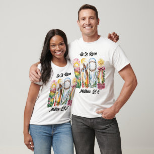 Er ist zu Ostern Lilies Risen T-Shirt