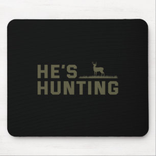 Er jagt. mousepad