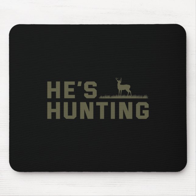 Er jagt. mousepad (Vorne)