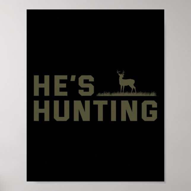 Er jagt. poster (Vorne)
