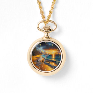 ER KOMMT BALD AUF DEN Christlichen Zwergmeer Armbanduhr