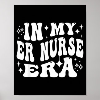 Er Krankenpfleger Vibes Lustig Retro Notaufnahme R Poster