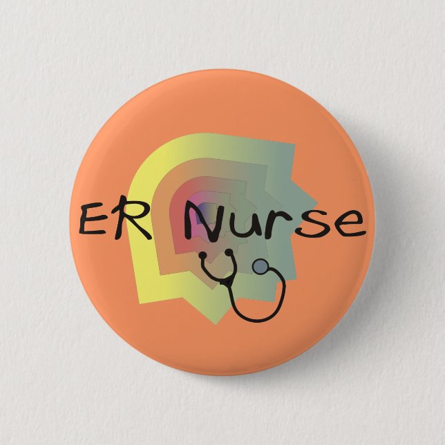 Er-Krankenschwester-Geschenke Button (Vorderseite)