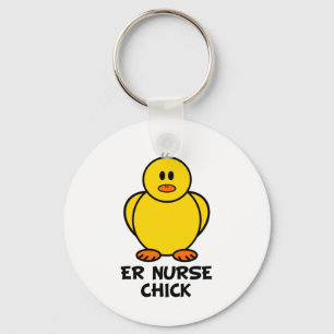Er-Krankenschwester-Küken Schlüsselanhänger