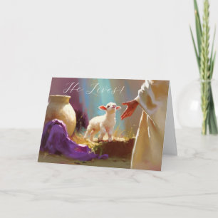 Er lebt! Osterkarte Karte