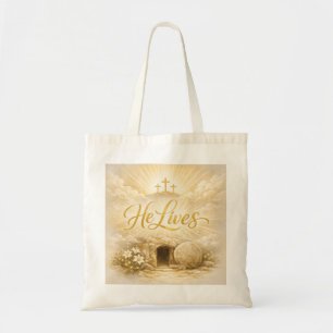 Er lebt Ostern-Tasche - Christliches Ostergeschenk Tragetasche