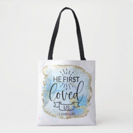 Er liebte uns zuerst tasche