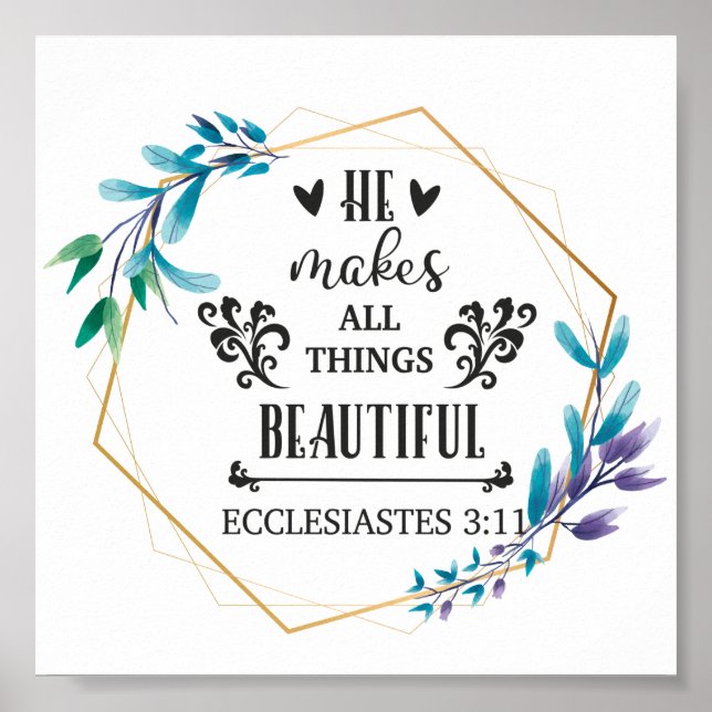 Er macht alles schön poster (Vorne)