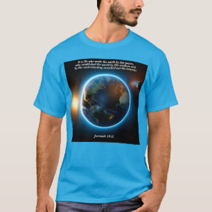 Er machte die Erde: Gott & Schöpfung Verse T-Shirt