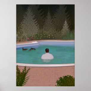 Er mit diesen Enten Poster