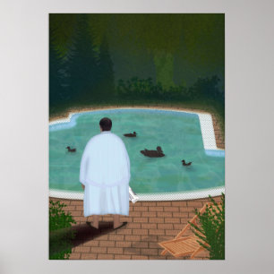 Er mit diesen Enten Poster