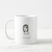 er mochte sie trotz der Eyepatch-Tasse