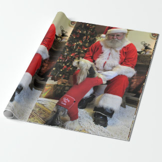 Er muss nicht irgendwie länger warten geschenkpapier