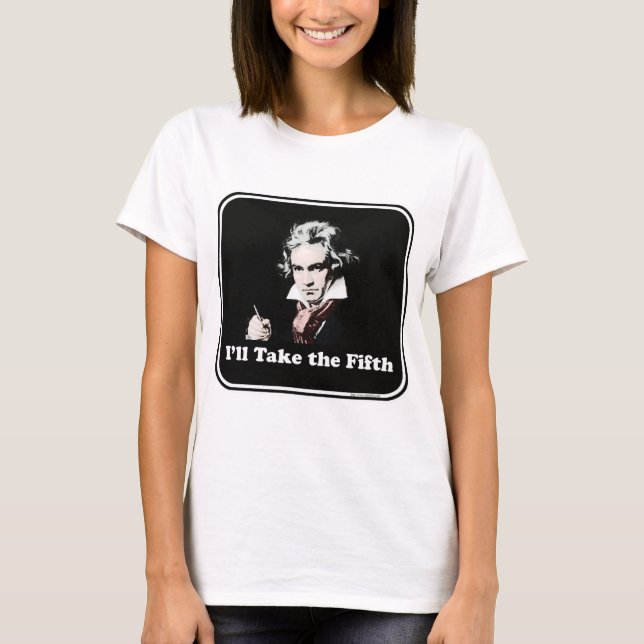 Er nimmt den fünften Platz! T-Shirt (Vorderseite)