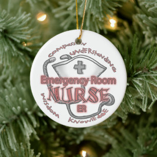 ER Nurse Axiom Ornament