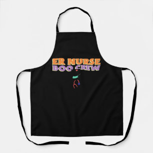 ER Nurse Boo Crew Emergency Room Nurbreak Hallowee Schürze