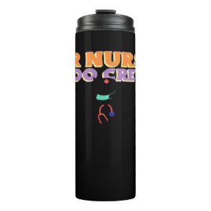 ER Nurse Boo Crew Emergency Room Nurbreak Hallowee Thermosbecher