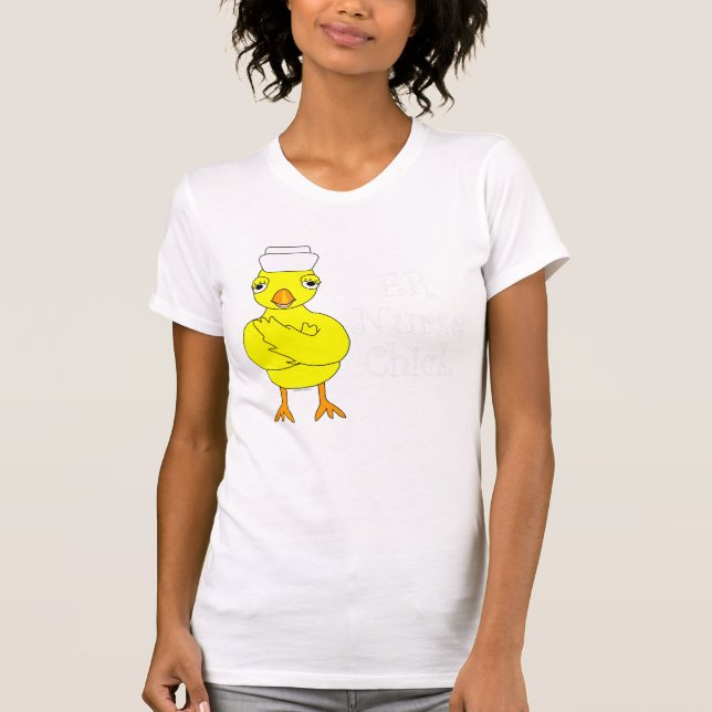ER Nurse Chick T-Shirt (Vorderseite)