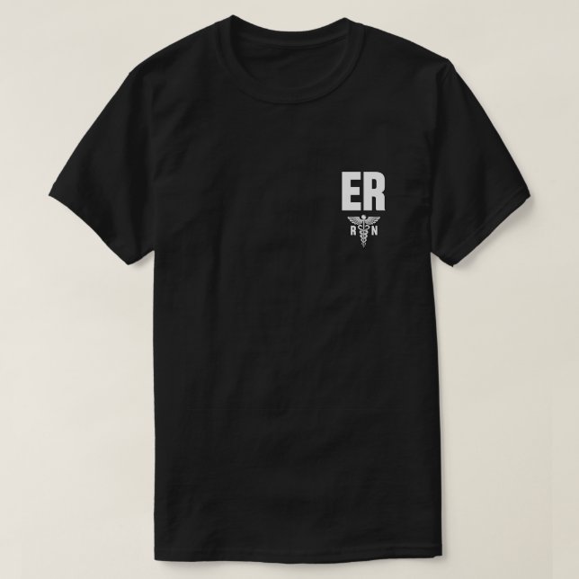 ER Nurse Emergency Room Nurses RN Healthcare Nursi T-Shirt (Design vorne)