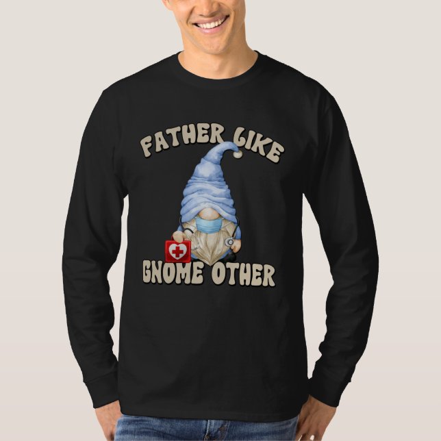ER Nurse Gnome Graphic For Men And Emergency Nurse T-Shirt (Vorderseite)