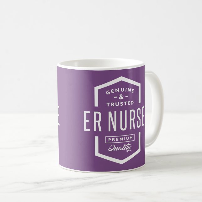 ER Nurse Kaffeetasse (VorderseiteRechts)