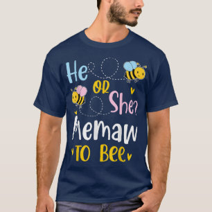 Er oder sie erinnerte sich an die Gender-Offenbaru T-Shirt