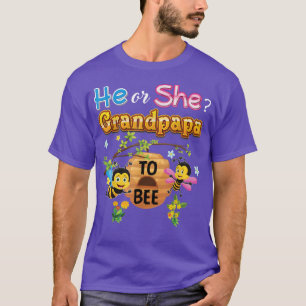Er oder sie Grandpapa, um geschlechtsspezifisch zu T-Shirt