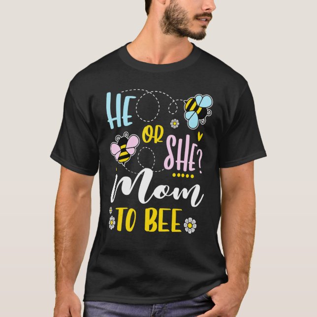 Er oder sie hat die Mama, die Schwangerschaft des  T-Shirt (Vorderseite)