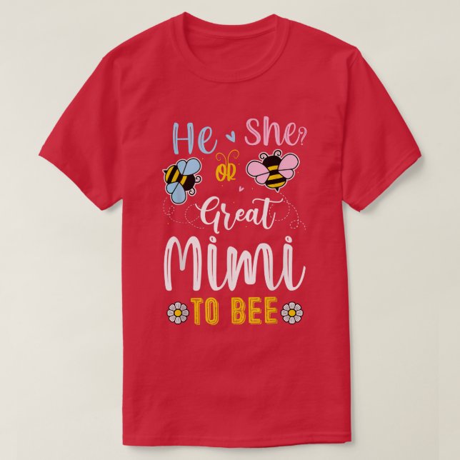 Er oder sie ist ein großer Mimi, um eine Gender-Of T-Shirt (Design vorne)