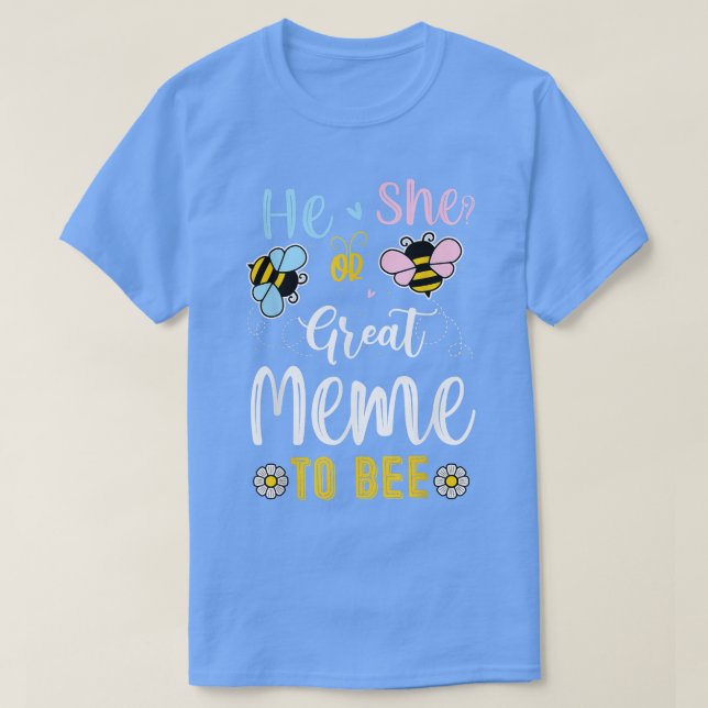 Er oder sie ist sehr erfreut, geschlechtsspezifisc T-Shirt (Design vorne)